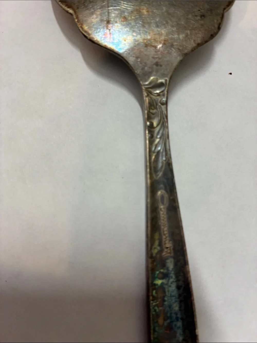 Vintage Silver-Tone Kitchen Utensil Set - Silver and Wood Accents